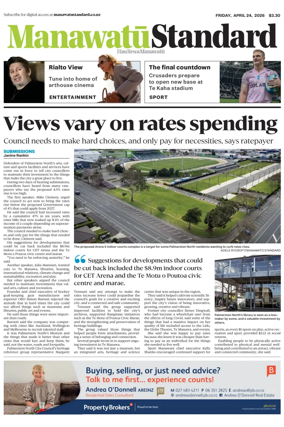 Cover of Manawatu Standard