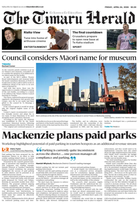 Cover of The Timaru Herald