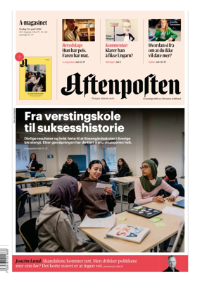 Cover of Aftenposten