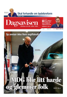 Cover of Dagsavisen
