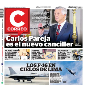 Cover of Diario Correo