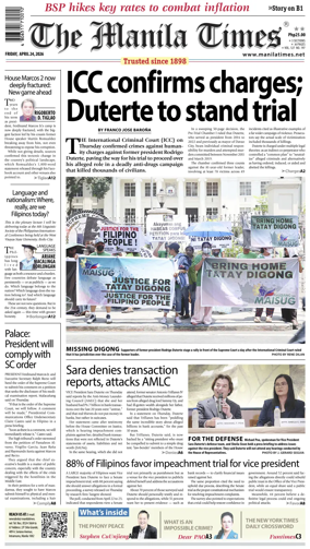 Cover of The Manila Times