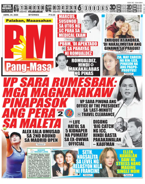 Cover of PM Pang-Masa