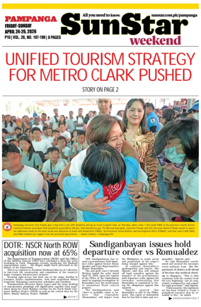 Cover of Sun.Star Pampanga