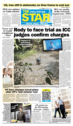 Cover of The Philippine Star