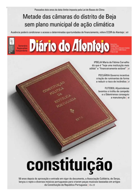 Cover of Diario do Alentejo