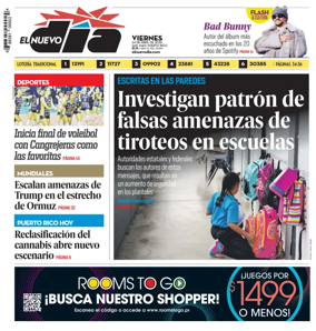 Cover of El Nuevo Dia