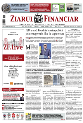 Cover of Ziarul Financiar