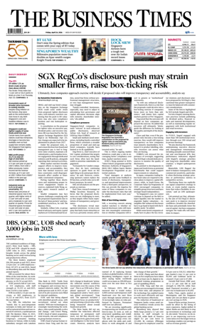 Cover of The Business Times