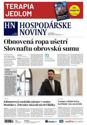Cover of Hospodarske noviny