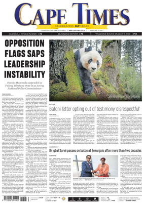 Cover of Cape Times