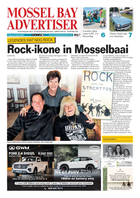 Cover of Mossel Bay Advertiser