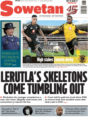 Cover of Sowetan