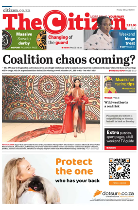 Cover of The Citizen (KZN)