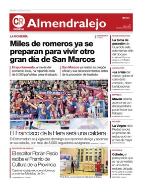 Cover of El Periodico de Almendralejo
