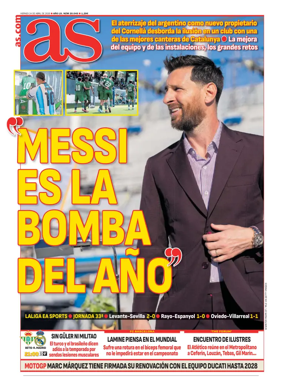 Cover of AS (Levante)