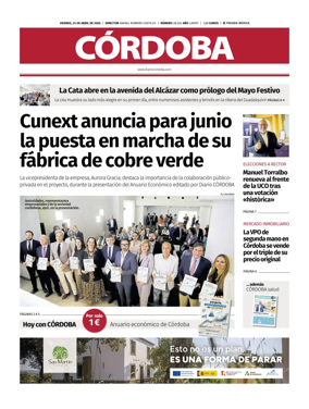 Cover of Diario Cordoba