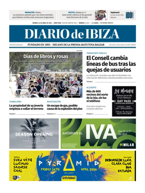 Cover of Diario de Ibiza