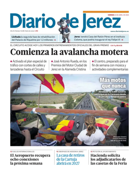Cover of Diario de Jerez