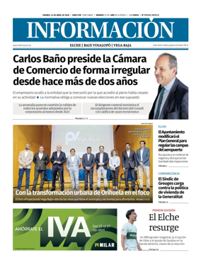 Cover of Diario Informacion (Elche y Vega Baja)