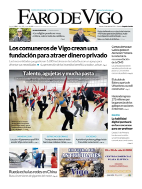 Cover of Faro de Vigo