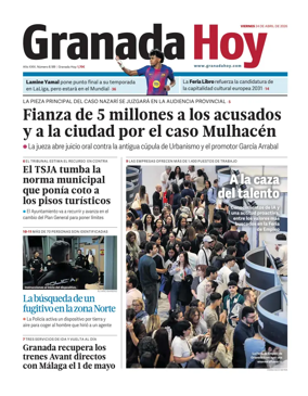 Cover of Granada Hoy