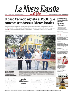 Cover of La Nueva Espana (Gijon)