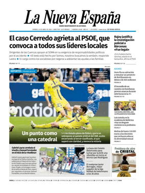 Cover of La Nueva Espana (Oviedo)