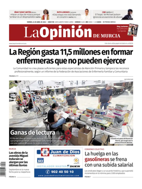 Cover of La Opinion de Murcia