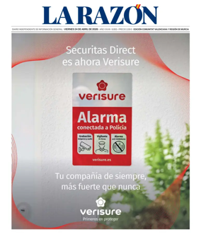Cover of La Razon (Levante)