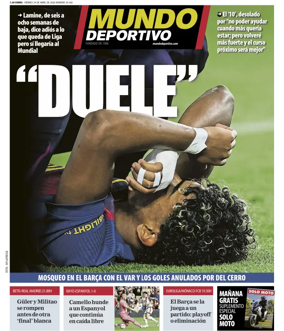 Cover of Mundo Deportivo (Barcelona)