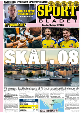 Cover of Sportbladet
