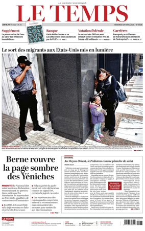 Cover of Le Temps