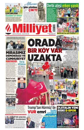 Cover of Milliyet