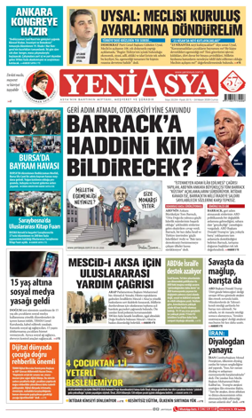 Cover of Yeni Asya