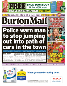 Cover of Burton Mail