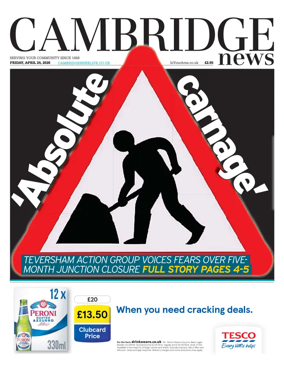Cover of Cambridge News