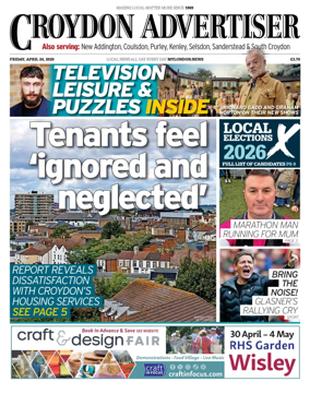 Cover of Croydon Advertiser