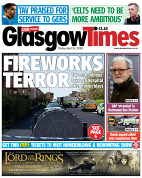 Cover of Glasgow Times
