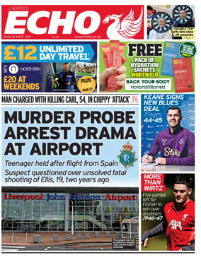 Cover of Liverpool Echo