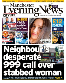 Cover of Manchester Evening News