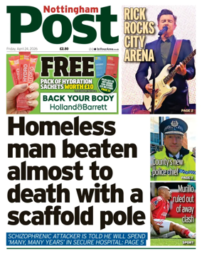 Cover of Nottingham Post