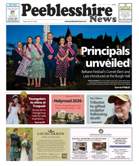 Cover of Peebleshire News