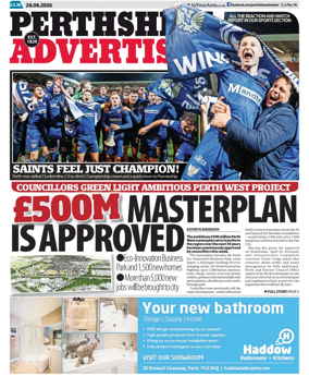 Cover of Perthshire Advertiser