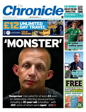 Cover of The Chronicle (South Tyneside and Durham)