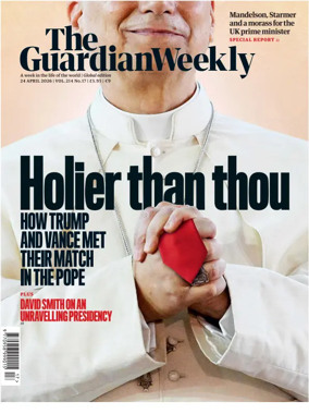 Cover of The Guardian Weekly