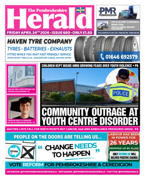 Cover of The Pembrokeshire Herald