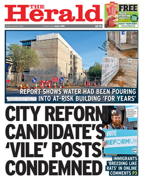 Cover of The Plymouth Herald