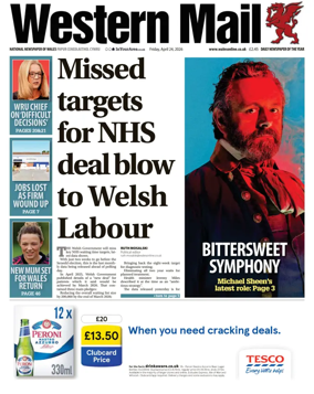 Cover of Western Mail