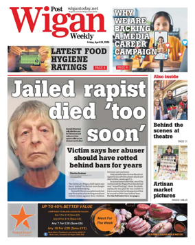Cover of Wigan Evening Post